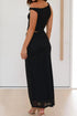 'Dramatique' Asymmetrical Sleeveless Dress - Celes Fashion
